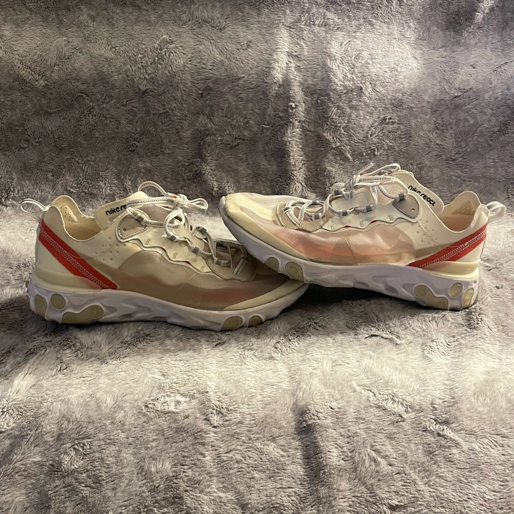 Nike React Element 87 Light Bone Size 10.5 - image 1